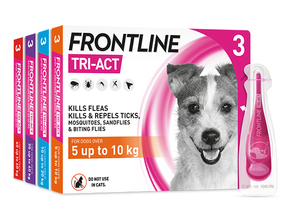 FRONTLINE Tri-act® FOR DOGS - 3 Pack