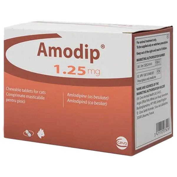 Amodip 1.25 mg Chewable Tablets