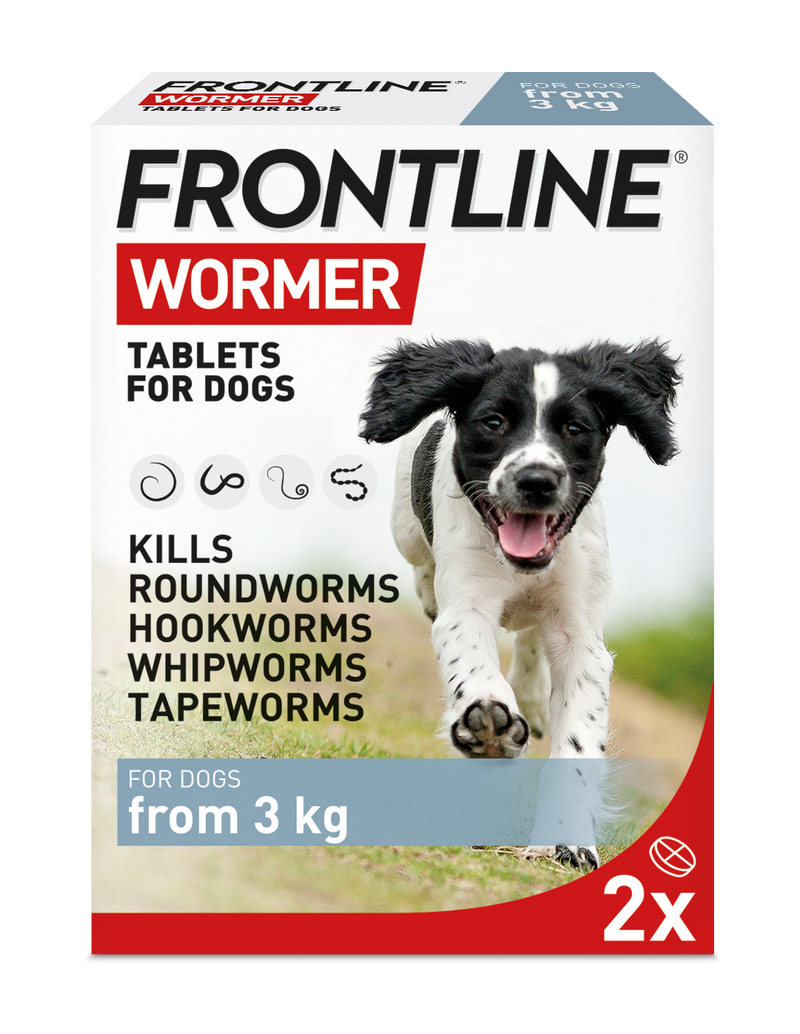 Frontline Wormer for Dogs (Standard & XL)