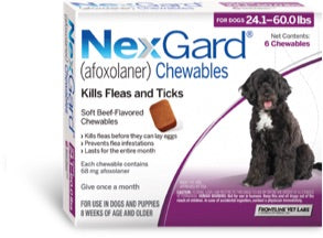 Nexgard Chew Tablets (Dog)